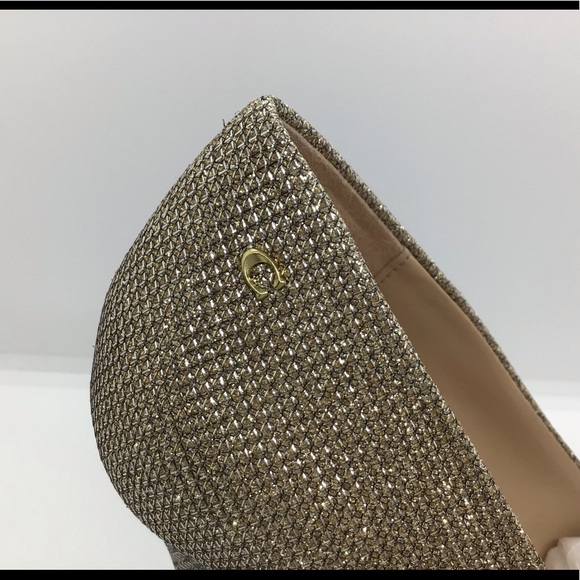Coach Addie 90 Metallic Fabric Pumps size 6 - Picture 7 of 11